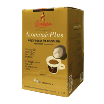 Barbera Aromagic PLUS capsules nespresso (25pc )