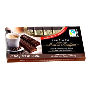 Chocolade espresso bar