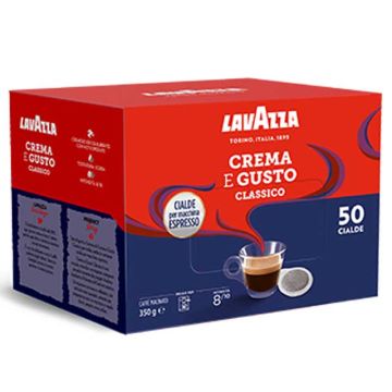 Lavazza espresso crema e gusto Café en dosettes ESE (50PC)