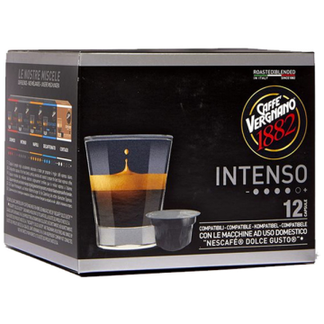 Caffe Vergnano Dolce Gusto capsules INTENSO (12pc)