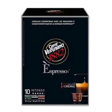 Caffe Vergnano Intenso capsules pour nespresso (10pc)