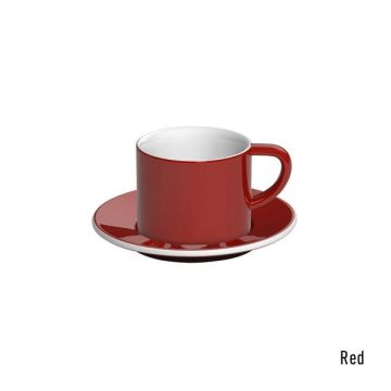 Loveramics bond cappuccino tasse et soucoupe  (150ml) rouge