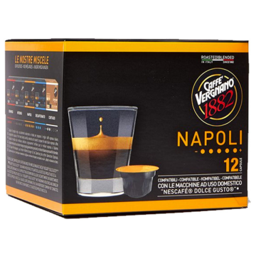 Caffe Vergnano Dolce Gusto capsules NAPOLI (12pc)