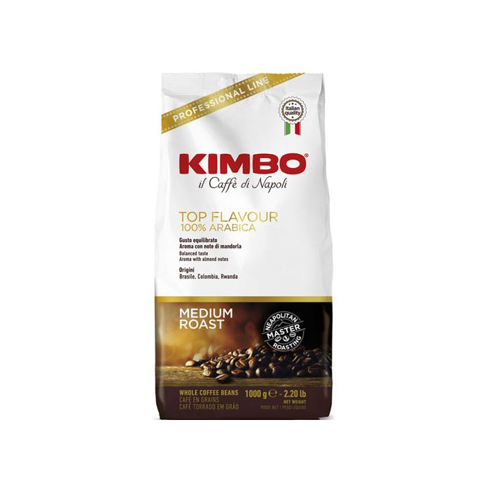 Kimbo top flavour koffiebonen