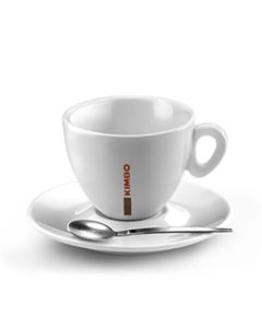 Kimbo cappuccino tasse et sous tasse LARGE (280ml)
